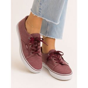 Vans Authentic Ultracush Heathered Mauve Burgundy Sneakers Women's Size 6‎
